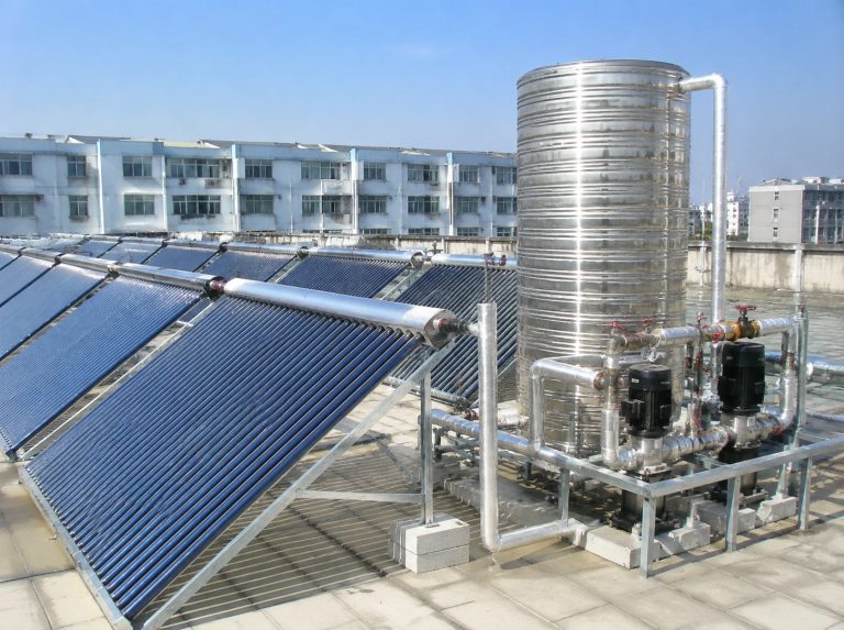 即墨区商用大容量真空管太阳能热水系统